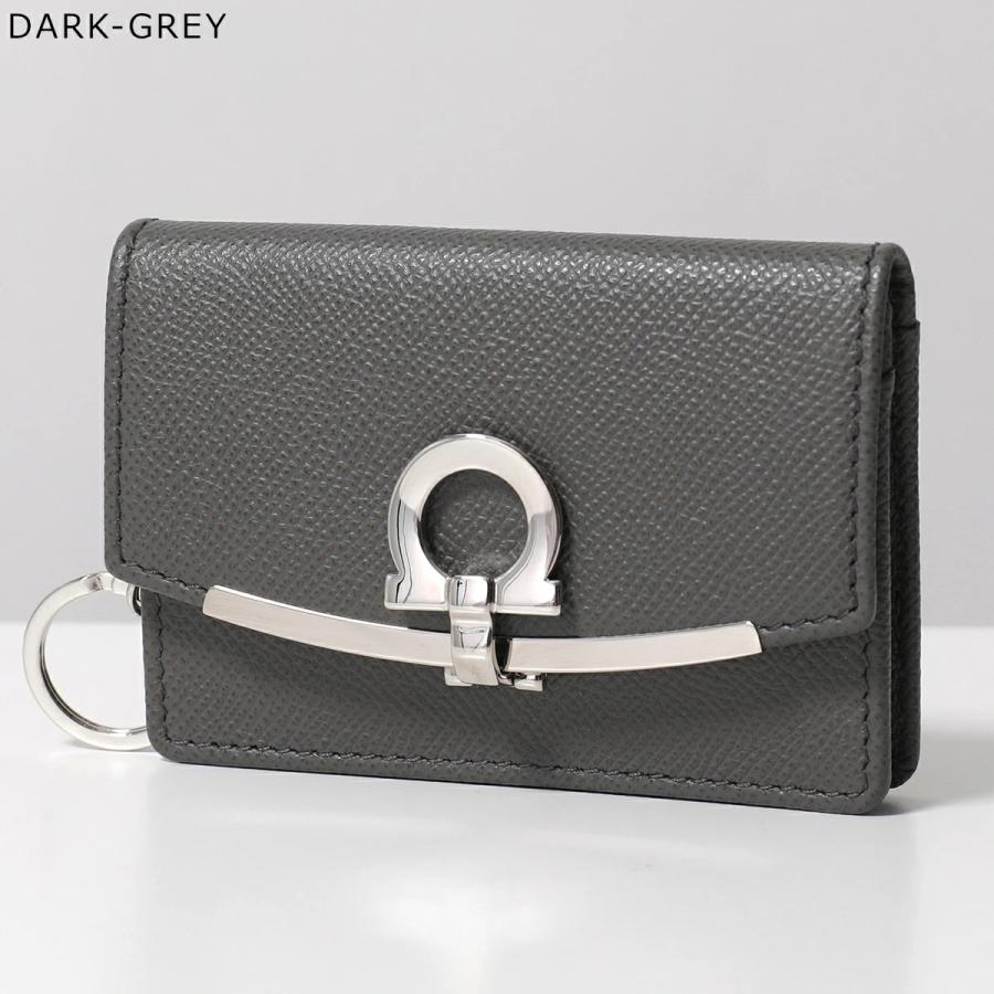 FERRAGAMO（フェラガモ） 名刺入れ GANCINO CILIP 22D198 レディース