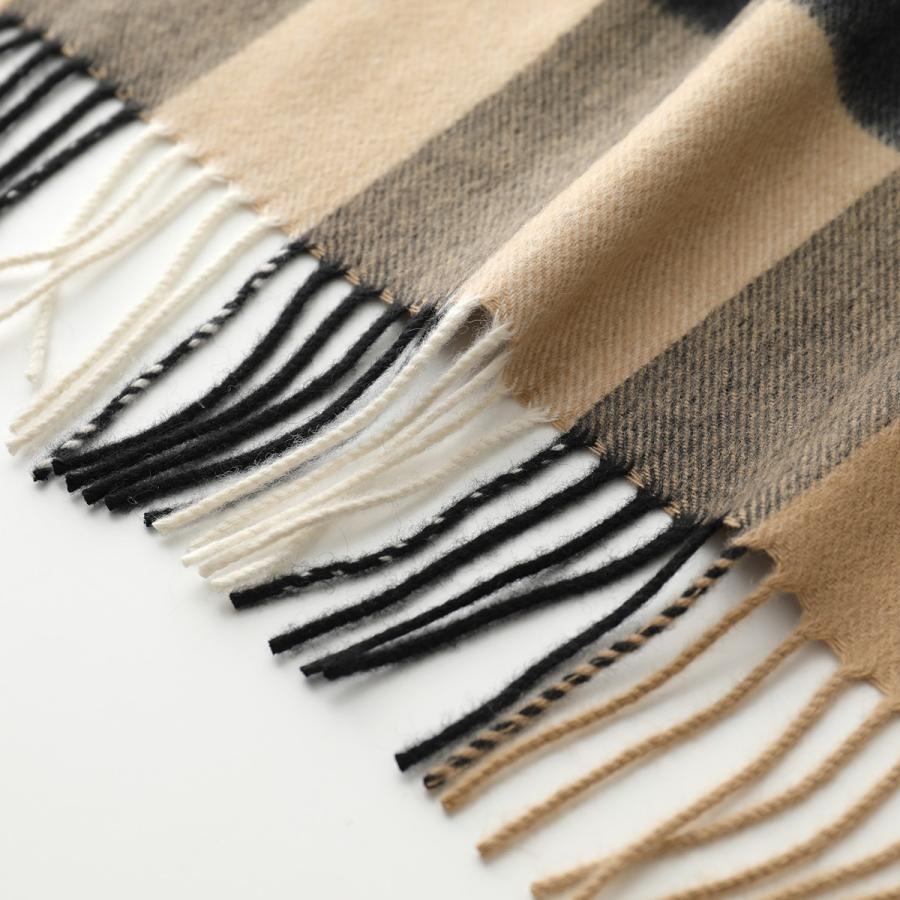 BURBERRY バーバリー マフラー  HALF MEGA CHECK CASHMERE SCARF レディース チェック カシミヤ ストール スカーフ フリンジ カラー5色｜s-musee｜19