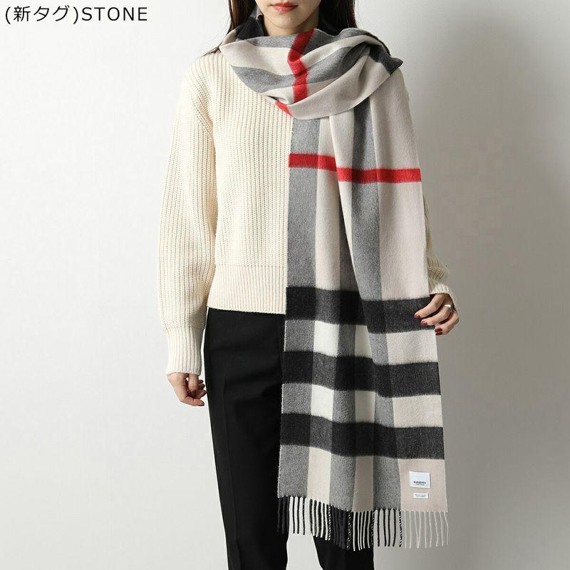 BURBERRY（バーバリー） マフラー HALF MEGA CHECK CASHMERE SCARF