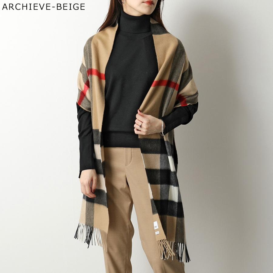 BURBERRY（バーバリー） マフラー HALF MEGA CHECK CASHMERE SCARF
