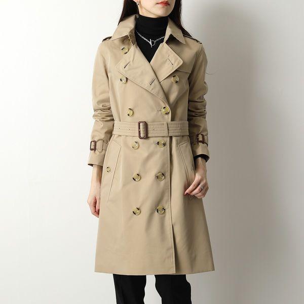Burberry バーバリー トレンチコート レディース Kensington Dk ケンジントン ヘリテージ スプリングコート A1366 Honey インポートセレクト Musee 通販 Yahoo ショッピング