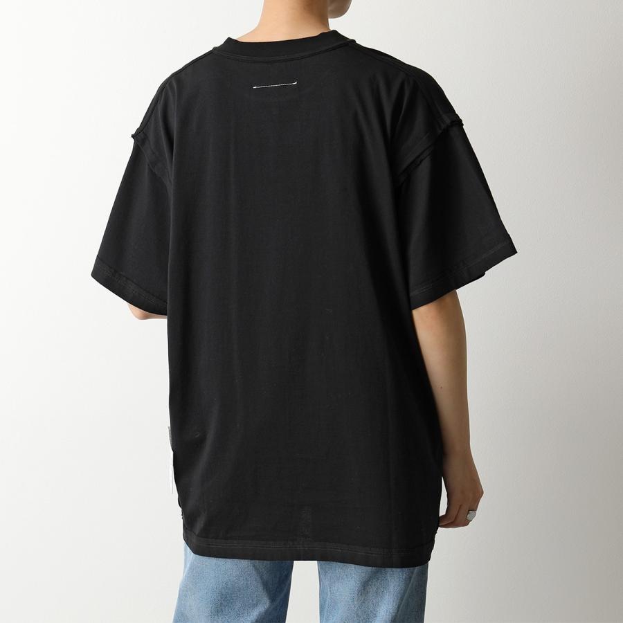 トップス Tシャツ/カットソー(七分/長袖) MM6 エムエムシックス メゾンマルジェラ Tシャツ レディース S62GD0089 