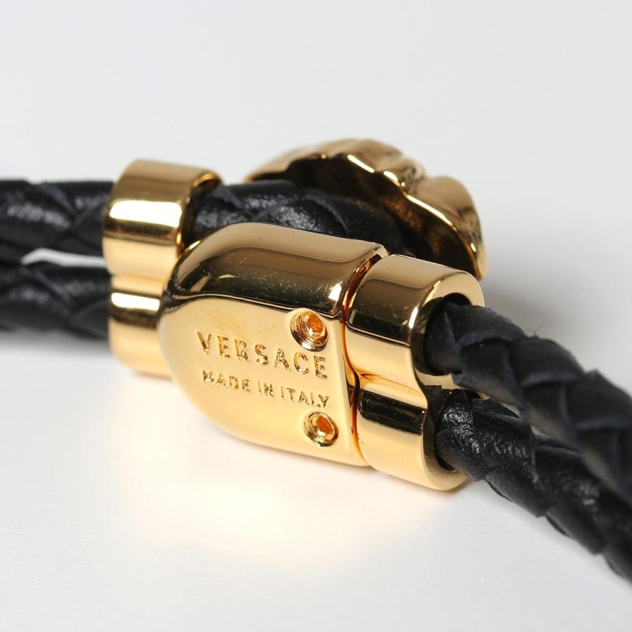 VERSACE ヴェルサーチ ブレスレット メンズ DG05579 Black-Gold 