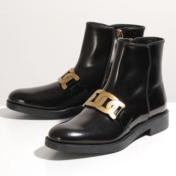 Tods トッズ ショートブーツ レディース Tronchetto Catena Xxw60c0dy40 Akt B999 レザー アンクルブーツ ローヒール チェーン シューズ 靴 インポートセレクト Musee 通販 Yahoo ショッピング