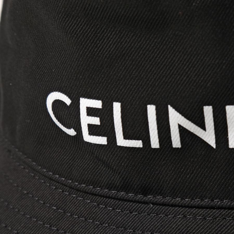 CELINE セリーヌ バケットハット メンズ 2AU5B 968P 38UB 帽子 コットン ロゴ :331015219:インポートセレクト musee 通販 CELINEセリーヌロゴキャップバケットハットキャップや