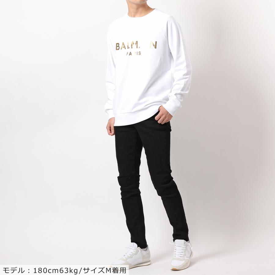 BALMAIN バルマン クルーネック スウェット メンズ WH1JQ005