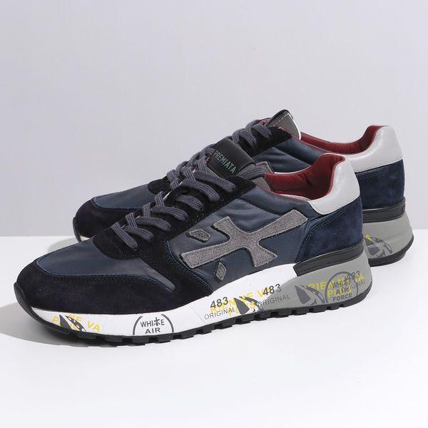 Premiata White プレミアータ ホワイト スニーカー メンズ Mick 5027 ネイビー ミック スウェード ローカット 靴 インポートセレクト Musee 通販 Yahoo ショッピング