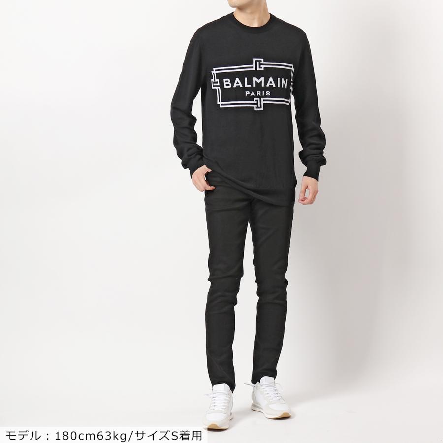 BALMAIN バルマン ニット セーター メンズ WH1KD000 K037 ウール 