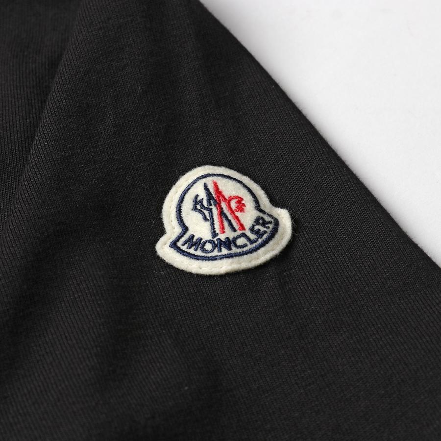 Moncler モンクレール 半袖tシャツ 8c 90t メンズ クルーネック ロゴ刺繍 トリコロールカラー ペンキプリント加工 コットン 999 インポートセレクト Musee 通販 Yahoo ショッピング