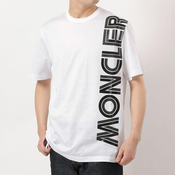 Moncler モンクレール 半袖tシャツ 8c 90y メンズ クルーネック カットソー ロゴt プリント コットン 001 インポートセレクト Musee 通販 Yahoo ショッピング