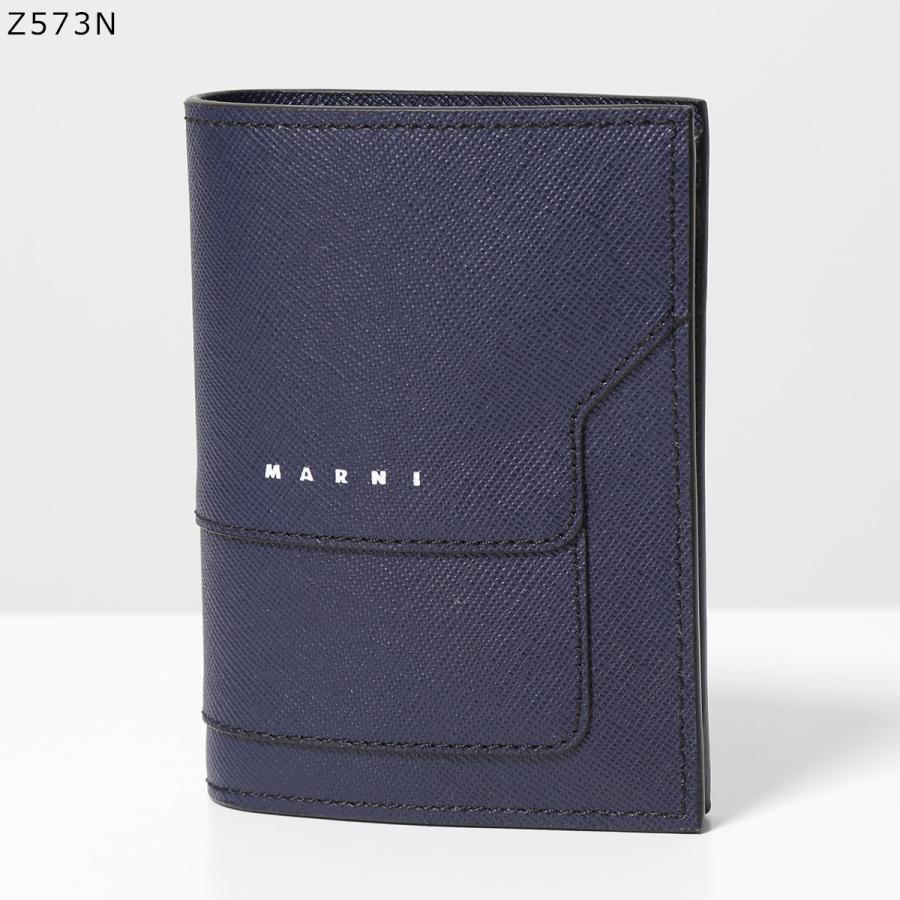 マルニ/MARNI 財布 メンズ カーフスキン 二つ折り財布 マルニ/MARNI 財布 メンズ カーフスキン 二つ折り財布 マルニの
