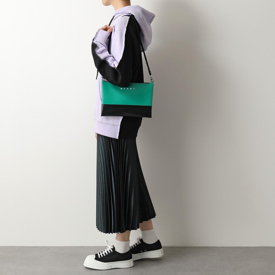 MARNI マルニ ショルダーバッグ SBMQ0044A0 P3572 TRIBECA レディース PVC バイカラー ポシェット クラッチ ロゴ 鞄  Z1R69 : 331025043 : インポートセレクトmusee - 通販 - Yahoo!ショッピング