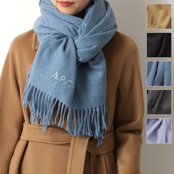 A.P.C. APC アーペーセー マフラー echarpe alix brodee WOAFE A.P.C. APC アーペーセー マフラー echarpe alix brodee WOAFE