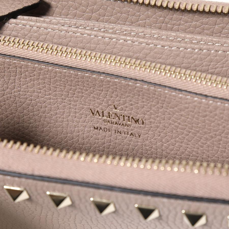 ヴァレンチノ ロックスタッズ ラウンドファスナー 長財布 Valentino VALENTINO ヴァレンティノ ラウンドファスナー ロックスタッズ長