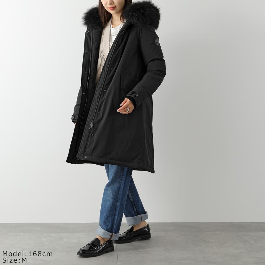 WOOLRICH ウールリッチ ダウンコート KEYSTONE PARKA WWOU0715FR UT3128 レディース カシミアゴートファー付き フーテッド カラー2色｜s-musee｜02