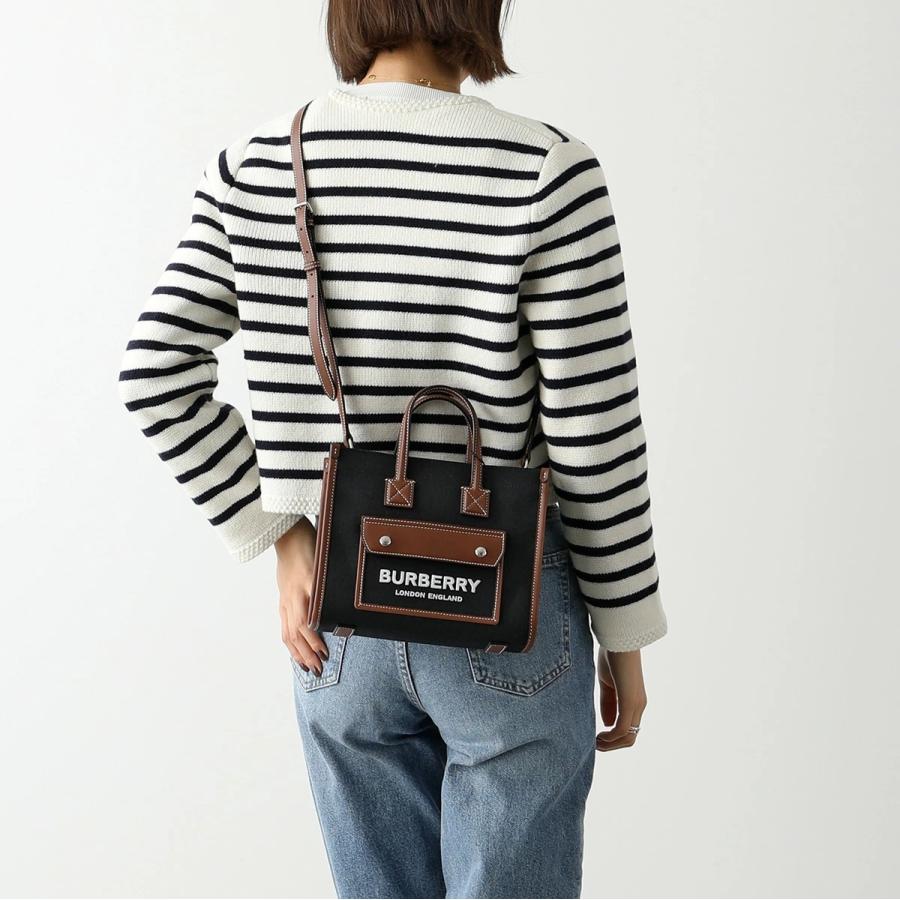BURBERRY バーバリー ショルダーバッグ  MN POCKET DTL TOTE LL6 8044143 8055749 8044142 8072266 レディース ハンドバッグ ホースフェリープリント 鞄の画像