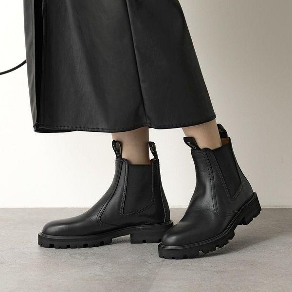 CELINE セリーヌ ショートブーツ CHELSEA BOOT 15 マーガレット チェルシーブーツ 343413554C.38NO レディース レザー サイドゴア 靴 BLACK｜s-musee｜03