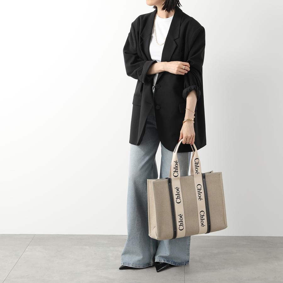 Chloe クロエ トートバッグ WOODY ウッディ ラージ Chloe クロエ トートバッグ WOODY ウッディ ラージ