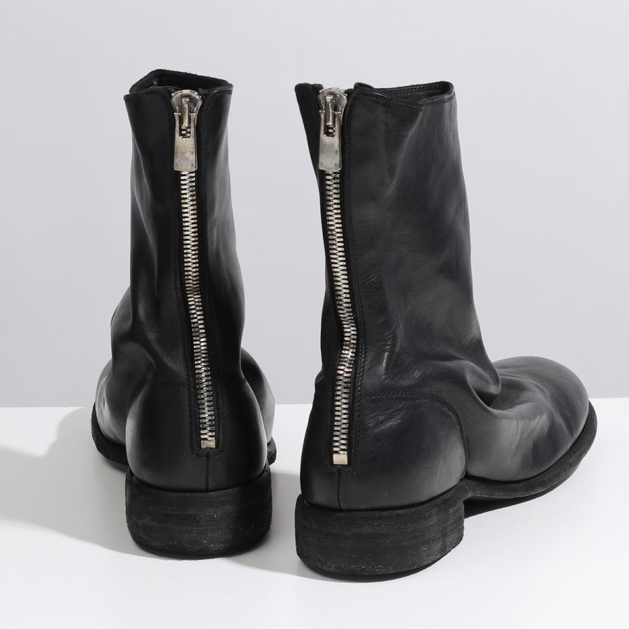 GUIDI（グイディ） バックジップブーツ 988 メンズ ホースレザー フル