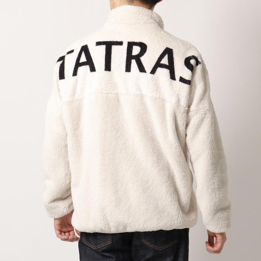 TATRAS ホワイト ジップアップ ブルゾン TATRAS（タトラス） ブルゾン ROBOMIR ロボミール MTAT21A4777-L