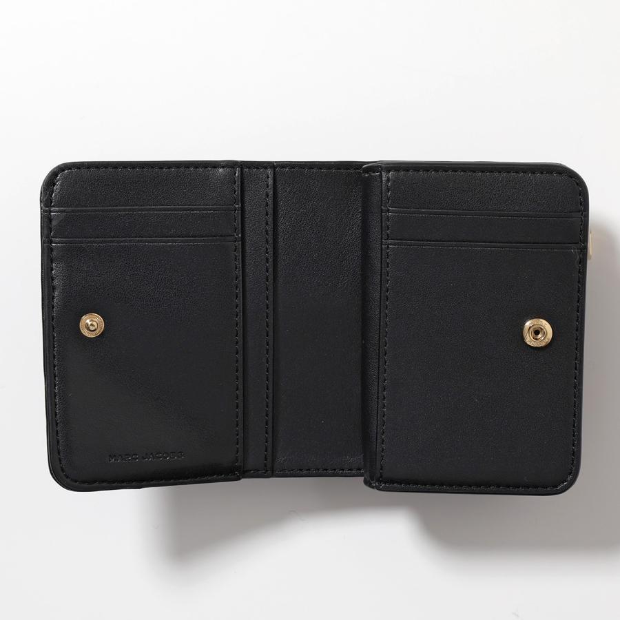 マークジェイコブス ミニ財布 ブラック MARC JACOBS（マーク・ジェイコブス） 財布 二つ折り財布 4F5SMP076S02