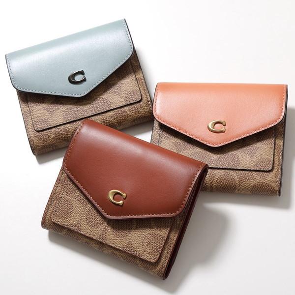 少し豊富な贈り物 COACH ウィン スモール ウォレット 二つ折り財布
