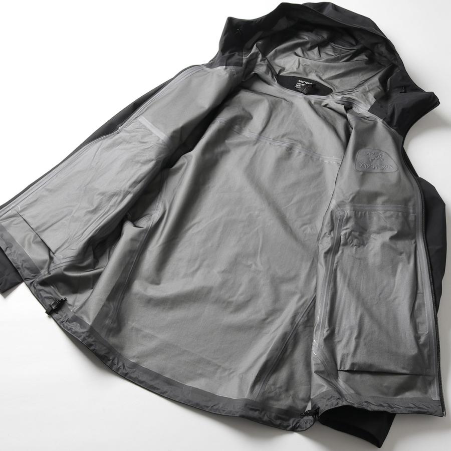 ARCTERYX アークテリクス マウンテンパーカー Beta LT Jacket ベータ LT ジャケット X000007301 メンズ GORE-TEX ゴアテックス 防水 防風 軽量 Black｜s-musee｜06