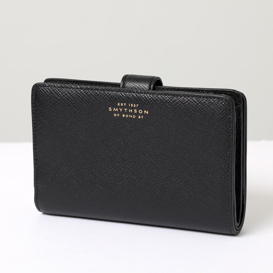 Smythson SMYTHSON スマイソン 二つ折り財布 PMA CONTINENTAL PRS 