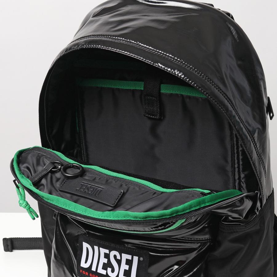DIESEL ディーゼル バックパック RODYO PAT X08015 P4212 メンズ リュック リップストップ ロゴ 鞄 T8013｜s-musee｜06