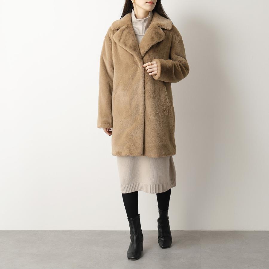 HERNO ヘルノ ファーコート CA0408D 12422 レディース エコファー 