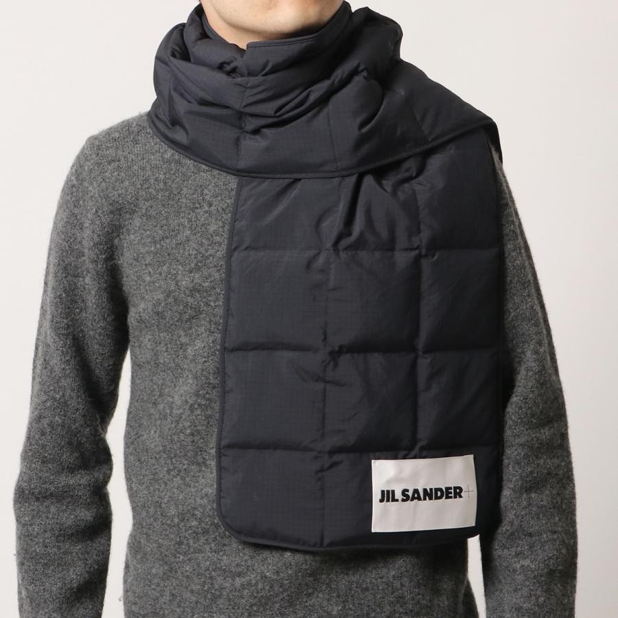 JIL SANDER+ ジルサンダー プラス キルティングダウンスカーフ 