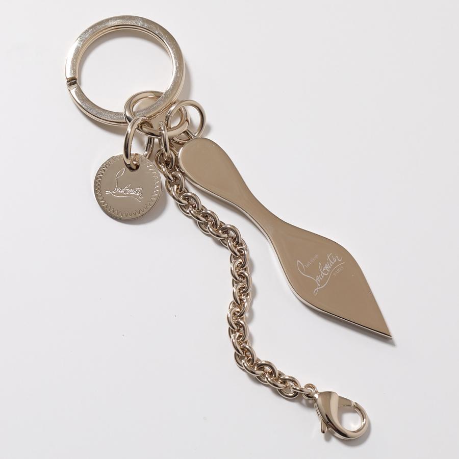 Christian Louboutin クリスチャンルブタン キーリング  Red Sole Keyring レディース  フックチェーン付き バッグチャーム CN/RED GOLD