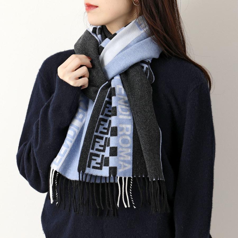 FENDI フェンディ マフラー FXS124 AH8A レディース 180×30 FENDI フェンディ マフラー FXS124 AH8A レディース 180×30