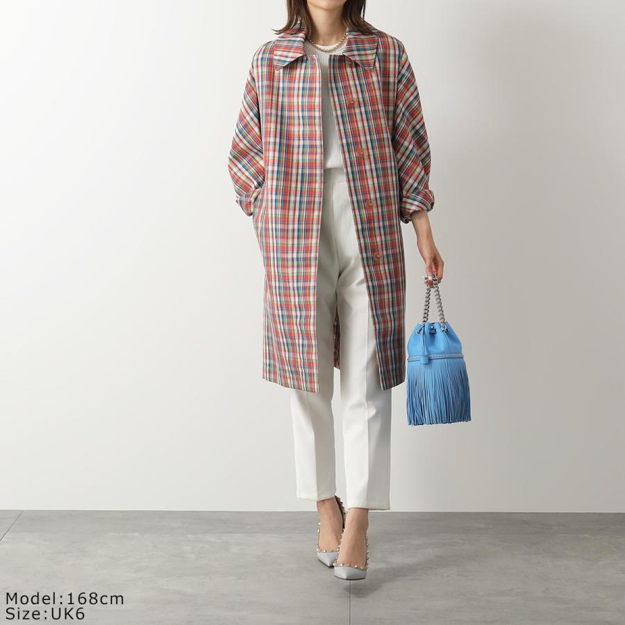 BURBERRY バーバリー ステンカラーコート 8001659 レディース シルク混