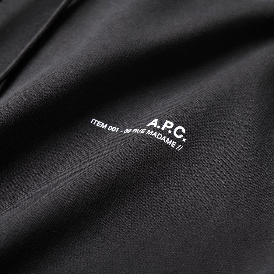 APC A.P.C. アーペーセー パーカー hoodie item COEAS COFBQ H27672 メンズ ちびロゴ スウェット プルオーバー 長袖 カラー4色｜s-musee｜09
