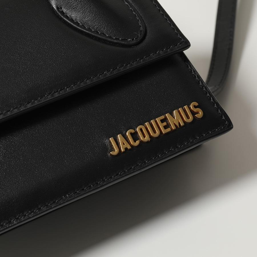 JACQUEMUS ジャックムス ショルダーバッグ LE CHIQUITO LONG 213BA004 3000 レディース ハンドバッグ ポシェット  クラッチバッグ ロゴ 鞄 BLACK