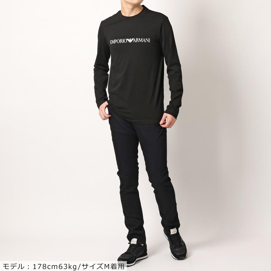 【Shoo】希少デザイン✨エンポリオアルマーニ ロゴ長袖カットソー Vネッ EMPORIO ARMANI アルマーニ Tシャツ 長袖 エンポリオアルマーニ