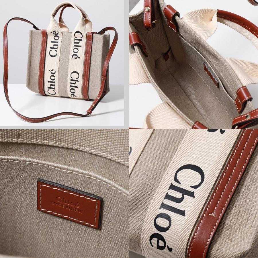 Chloe クロエ トートバッグ WOODY SMALL ウッディ スモール Chloe クロエ トートバッグ WOODY SMALL ウッディ スモール