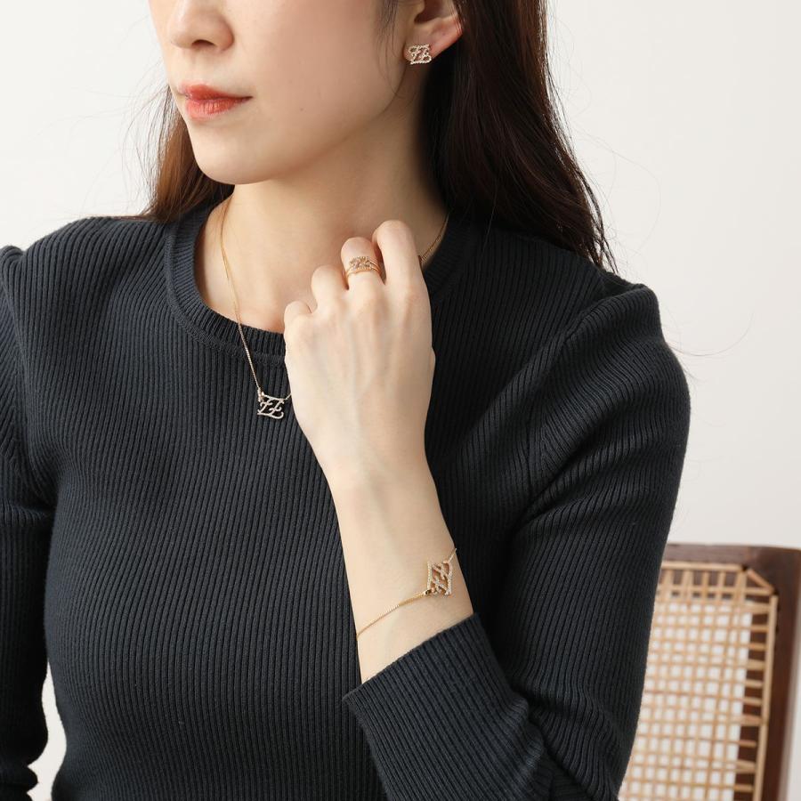 FENDI フェンディ リング KARLIGRAPHY カーリグラフィ 8AH308 A44G 