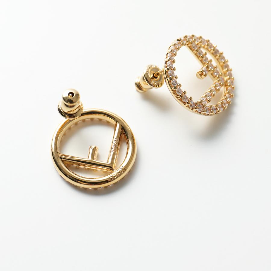 FENDI フェンディ ピアス F IS FENDI 8AH302 A44G レディース  