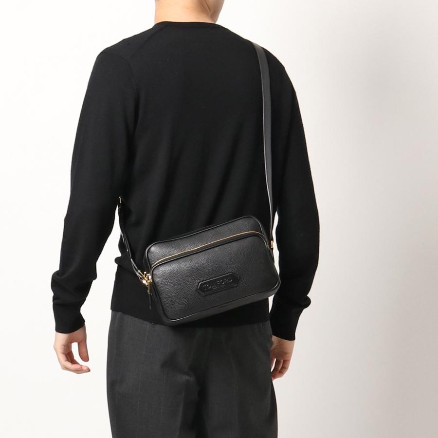 スーパーセール期間限定 Tom Ford トムフォード ショルダーバッグ H0481t Lcl213 メンズ レザー クロスボディ 鞄 U9000 Black Pacificoutfitters Com
