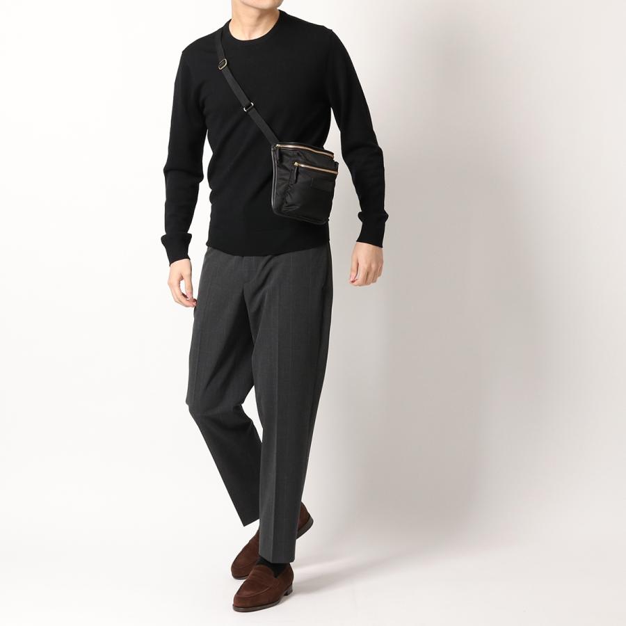 Felisi フェリージ ショルダーバッグ 21/11 DS メンズ レディース ボディバッグ ナイロン レザー 鞄 0041/BLACK Felisi フェリージ ショルダーバッグ 21/11 DS メンズ レディース ボディバッグ ナイロン レザー 鞄 0041/BLACK