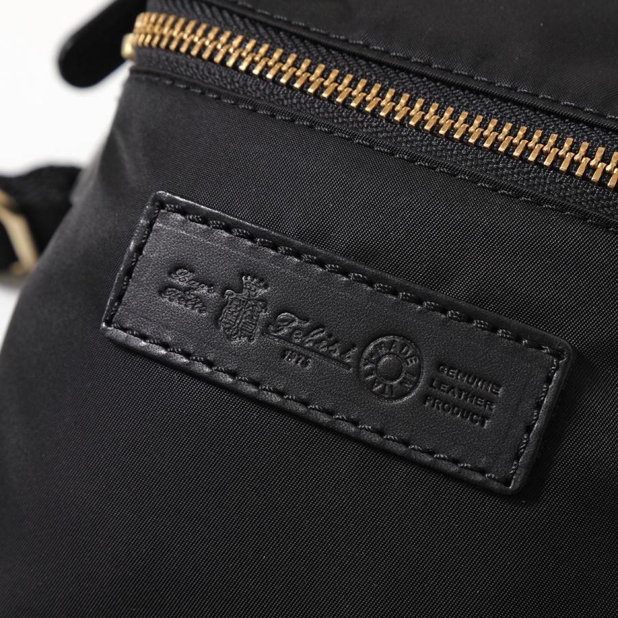 Felisi フェリージ ショルダーバッグ 21/11 DS メンズ レディース ボディバッグ ナイロン レザー 鞄 0041/BLACK Felisi フェリージ ショルダーバッグ 21/11 DS メンズ レディース ボディバッグ ナイロン レザー 鞄 0041/BLACK