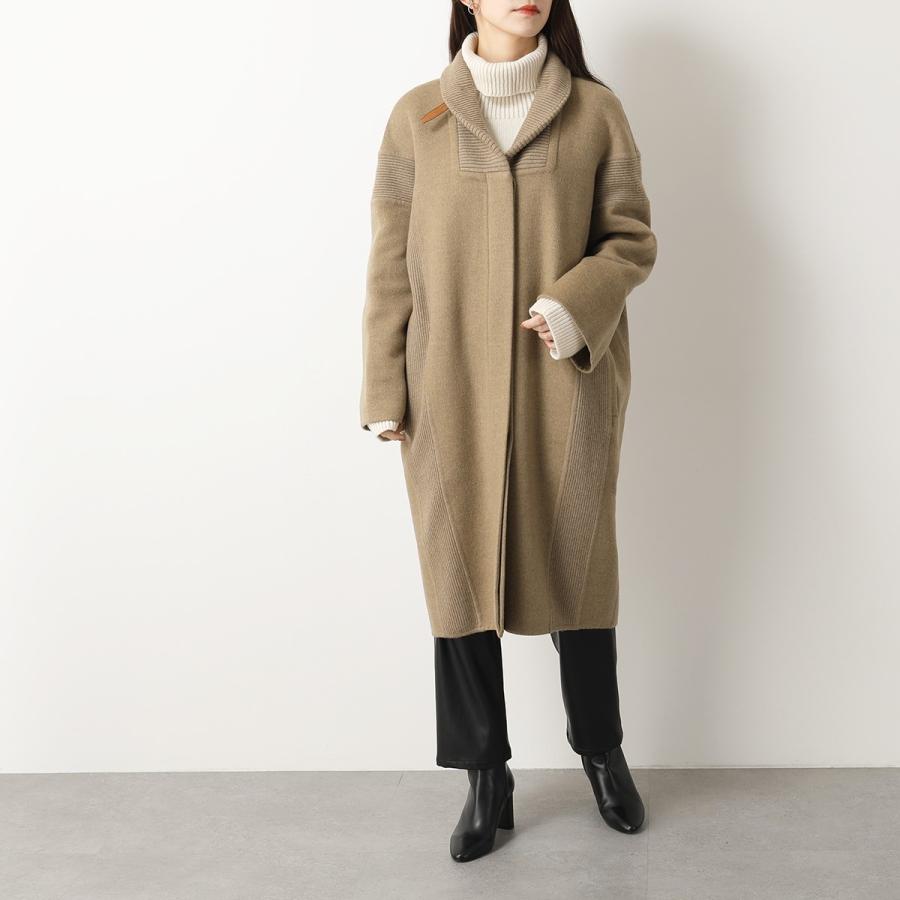 HERMES エルメス ダブルフェイスコート 890113DA カシミヤ HERMES エルメス ダブルフェイスコート 890113DA カシミヤ