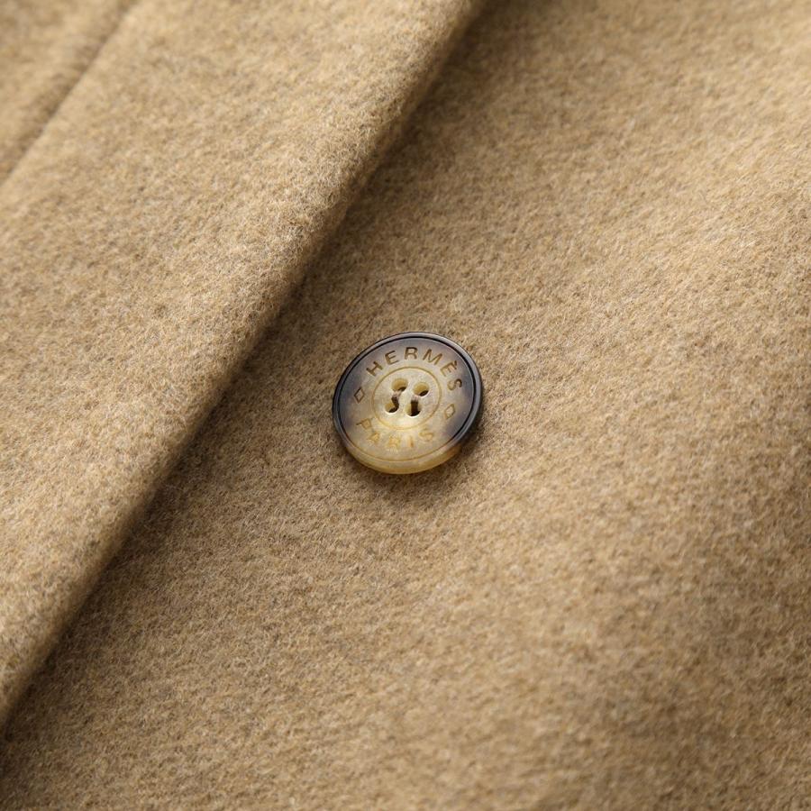 HERMES エルメス ダブルフェイスコート 890113DA カシミヤ