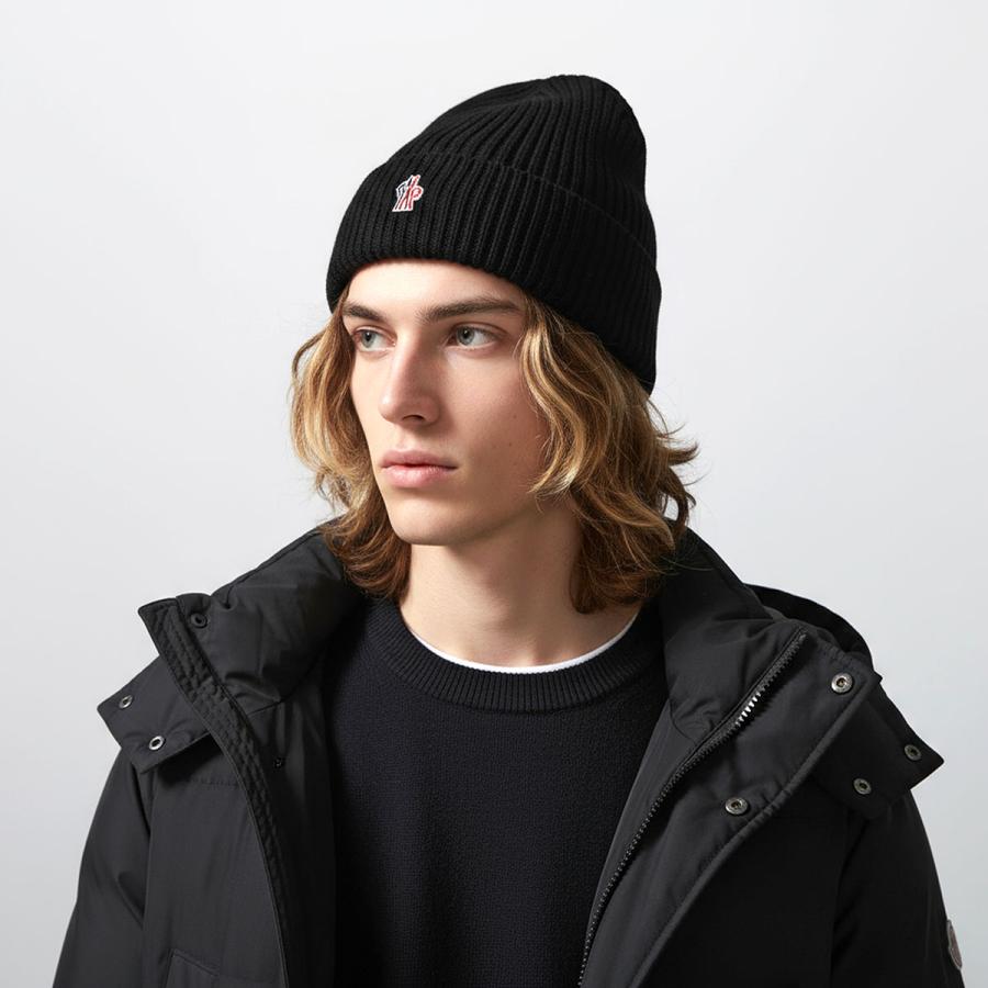 新品 MONCLER モンクレール　グルノーブル　ニット　キャップ　ビーニー帽 MONCLER（モンクレール） MONCLER GRENOBLE グルノーブル ニット帽