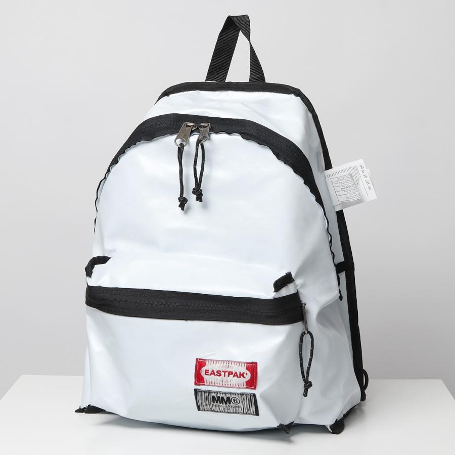 EASTPAK® MM6 リバーシブルバックパック黒×白 争奪戦必至！エムエム6 メゾン マルジェラ×イーストパックのコラボ