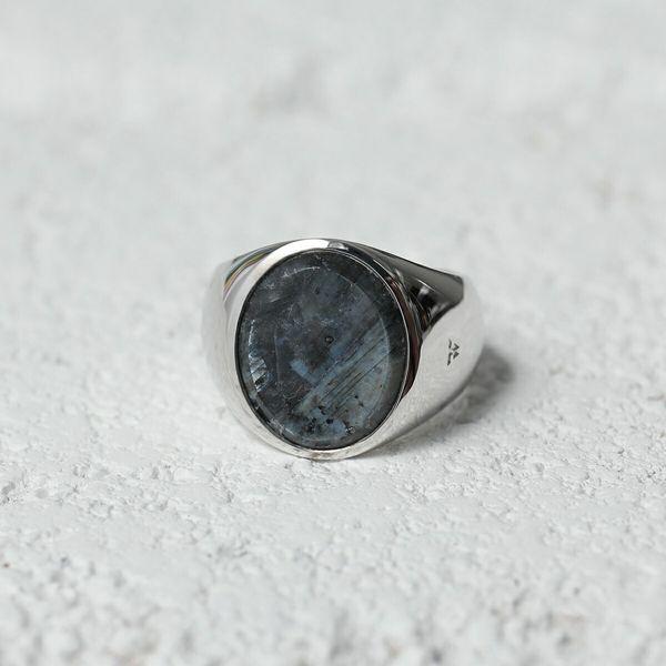 TOM WOOD（トムウッド） リング レディース Oval Larvikite