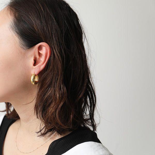 TOM WOOD TOMWOOD トムウッド ピアス Ice Hoop Medium Gold TOM WOOD TOMWOOD トムウッド ピアス Ice Hoop Medium Gold