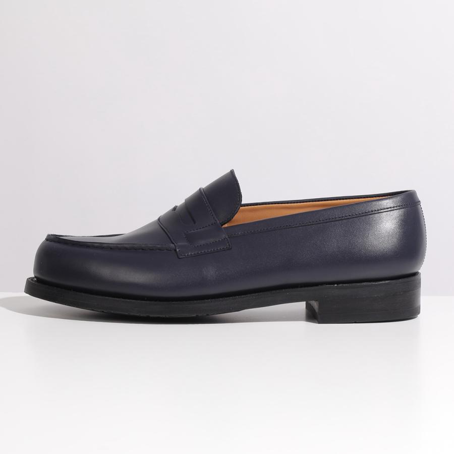 J.M.WESTON ジェイエムウエストン シグニチャー ローファー Signature Loafer #180 1141FFG1801T メンズ コインローファー 革靴 Blue Essentiel-Box｜s-musee｜06